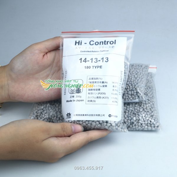 Phân chì Hi-Control 14-13-13 tan chậm
