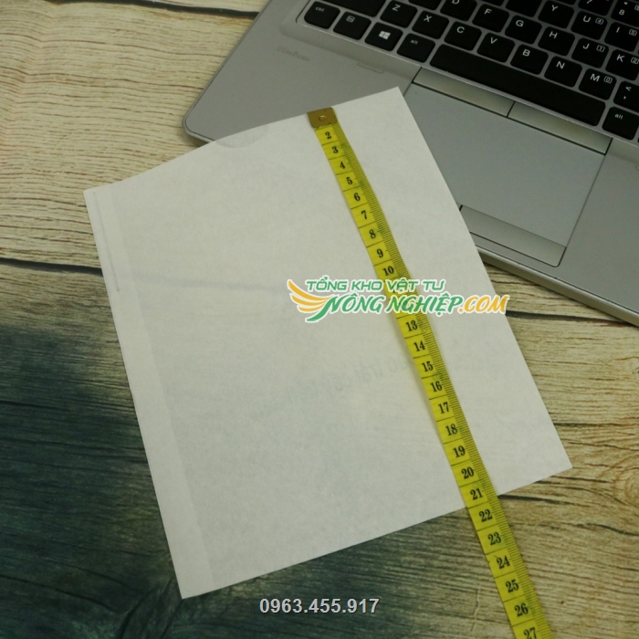 Túi giấy sáp trắng có kích thước 16x20cm chuyên dùng bao trái ổi