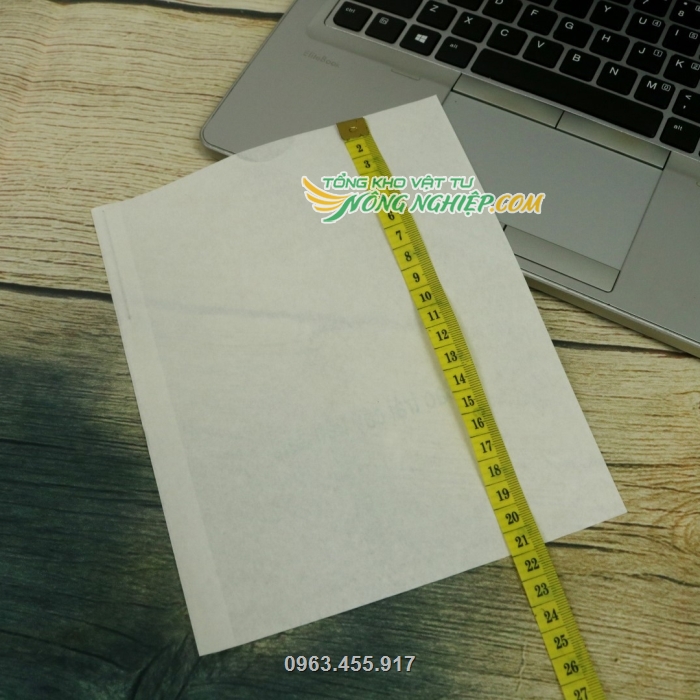 Túi giấy sáp trắng có kích thước 16x20cm chuyên dùng bao trái ổi