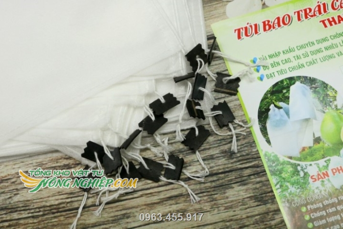 Núm cao su răng cưa là thiết kế độc quyền của túi bao trái Thanh Hà