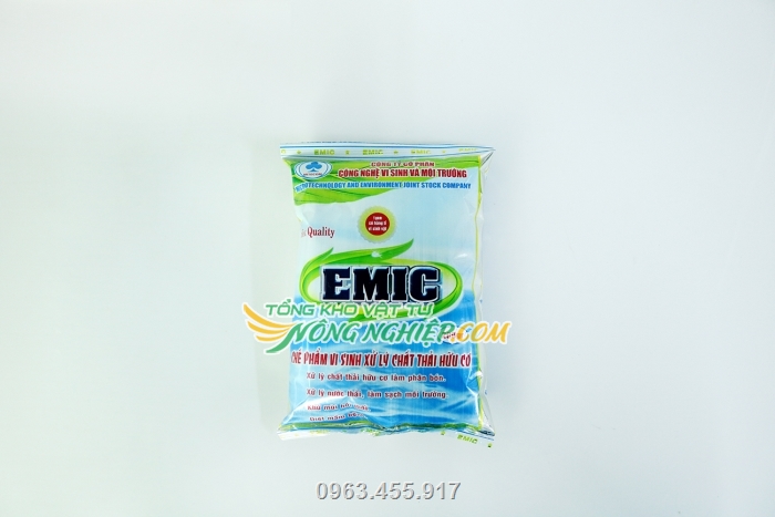 Chất phân giải rác thải EMIC góp phần bảo vệ môi trường 