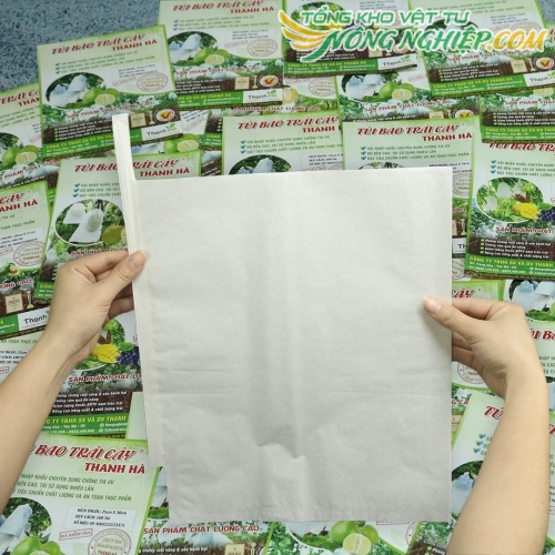 <span style="color: #444444;">Thanh Hà cung cấp Túi bao xoài taiwan giấy sáp trên toàn quốc kích thước 20x30cm