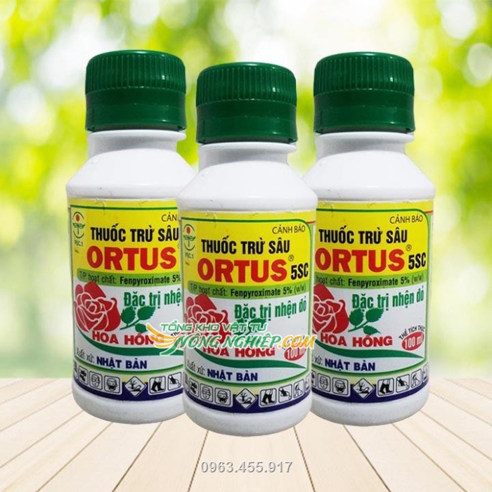 Ortus 5SC diệt trừ nhện kháng thuốc, thời gian tác dụng kéo dài