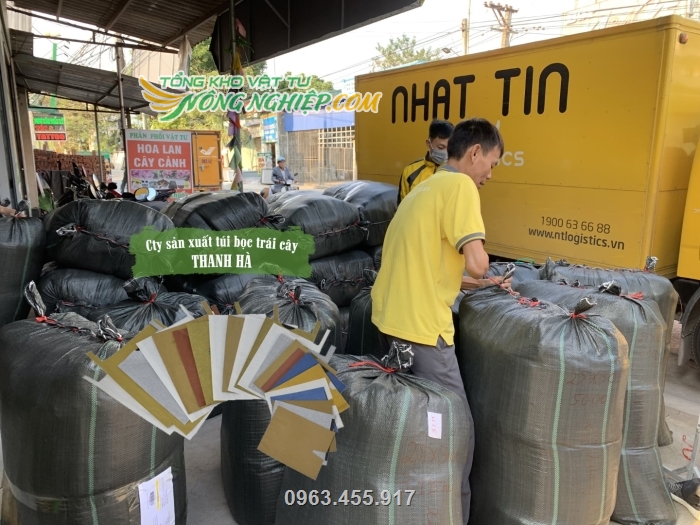 Công ty sẵn số lượng lớn túi bao trái phân phối bởi Thanh Hà