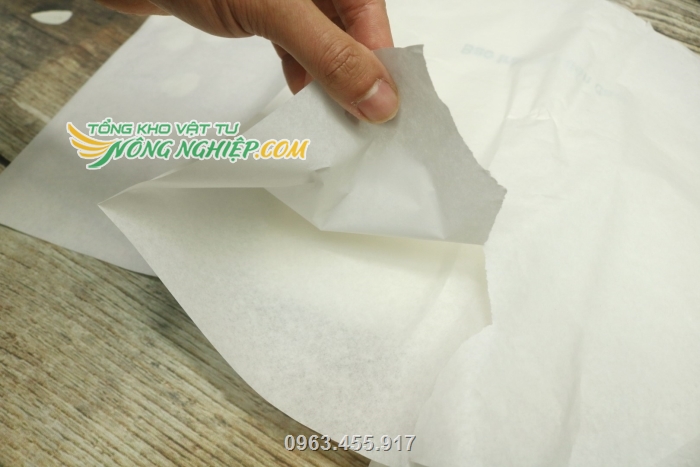 Túi bao xoài chất liệu giấy sáp một lớp có thành phần chống tia UV