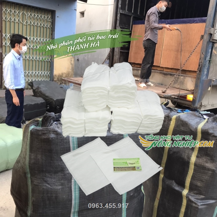 Công ty chuyên phân phối số lượng lớn các loại túi bao trái Thanh Hà