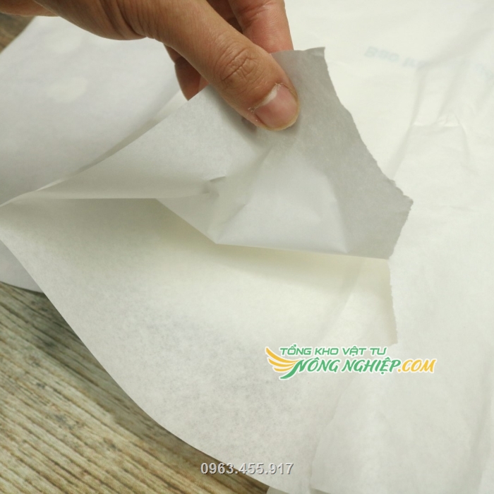 Sản phẩm được làm bằng chất liệu giấy sáp 1 lớp chuyên dụng rất bền