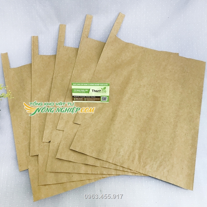 Túi sản xuất bằng chất liệu giấy + bột nilon
