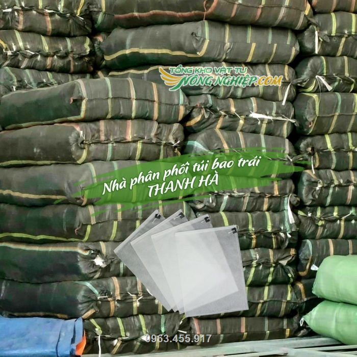 Công ty là đơn vị phân phối lớn về túi bao trái của Thanh Hà